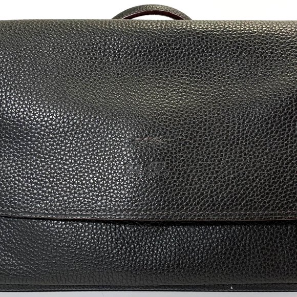 Coach 1941 Men's Pebbled Leather Messenger Bag - Picture 6 of 8